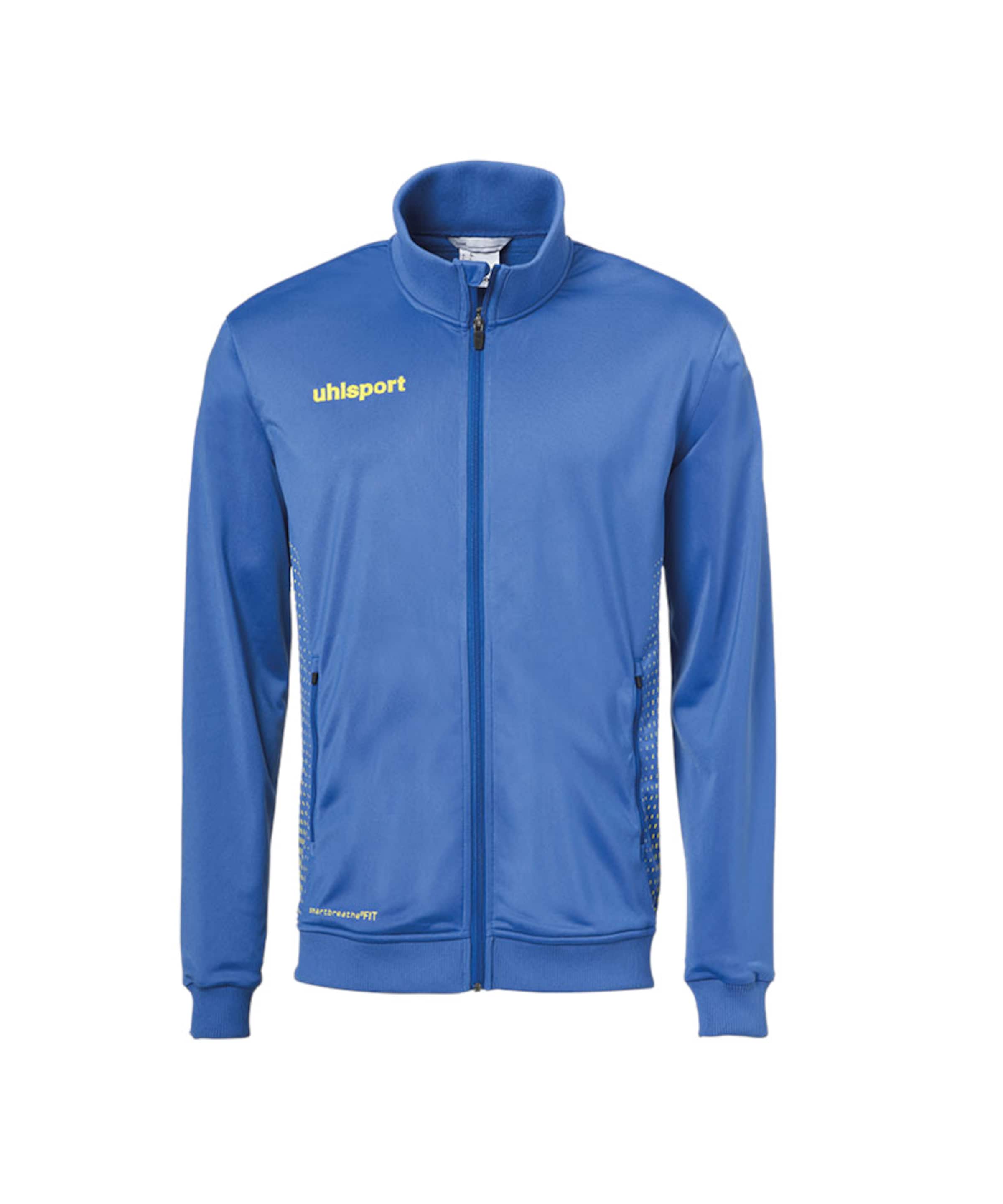 UHLSPORT Sportsweatjacke in Blau: Vorderseite