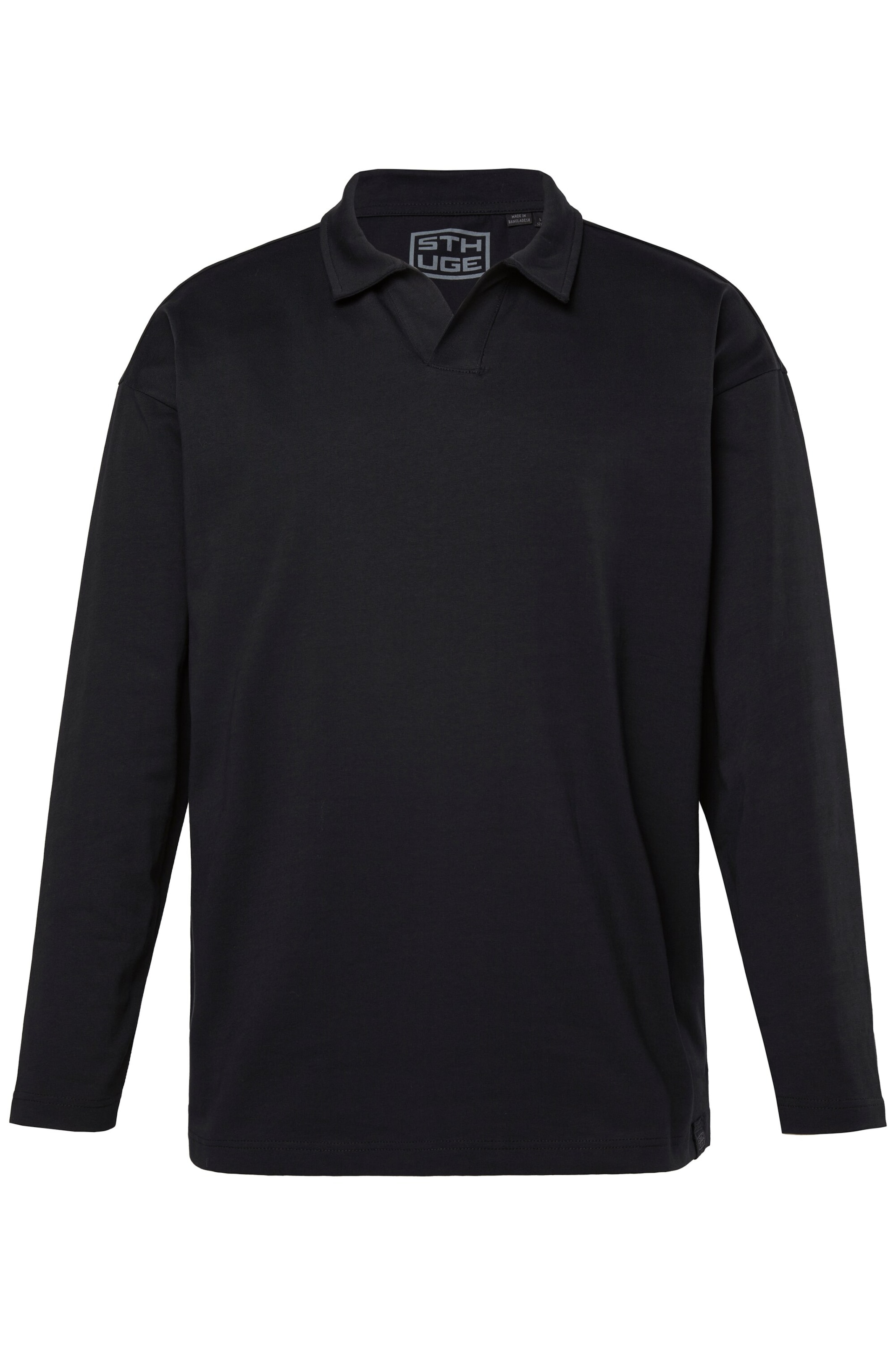 STHUGE Shirt in Black: front