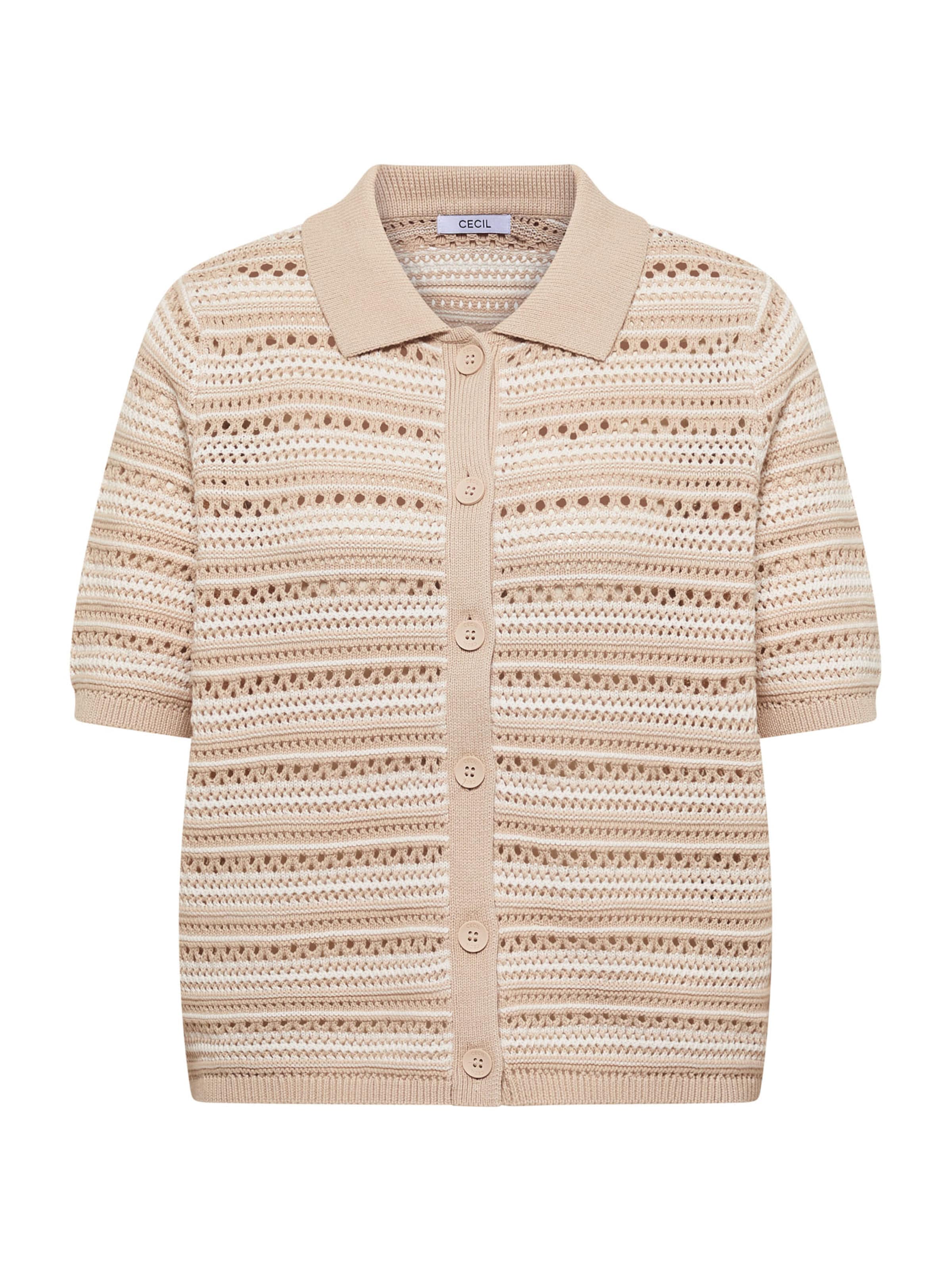CECIL - Cárdigan en beige: frente