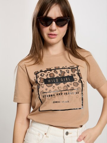 CROSS JEANS T-Shirt in Braun