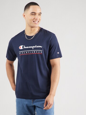 zils Champion Authentic Athletic Apparel T-Krekls: no priekšpuses