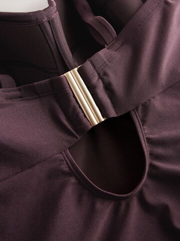 NextBandeau Tankini top - smeđa boja