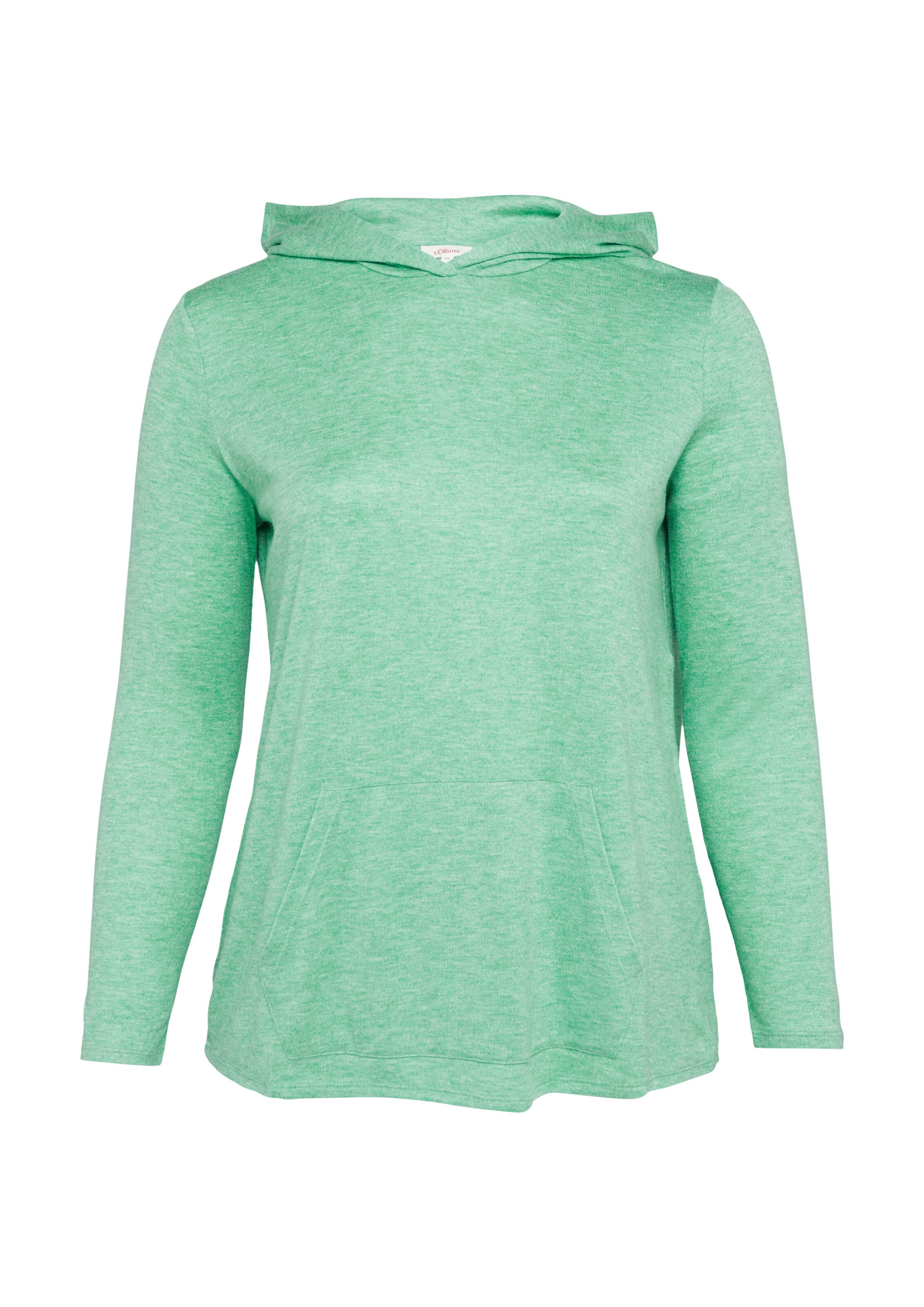 Sweat-shirt s.Oliver en vert : devant