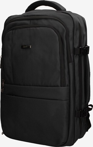 Zaino 'Zaino Coveri unisex poliestere 100% - Chiusura zip' di Coveri Collection in nero: frontale
