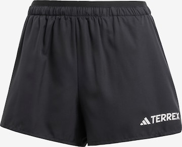 ADIDAS TERREX Regular Sportshorts 'Multi Light' in Schwarz: Vorderseite