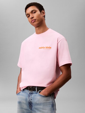 Calvin Klein Jeans Shirt in Roze