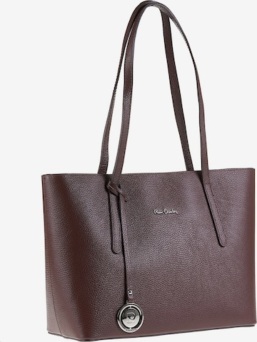 Borsa a spalla di PIERRE CARDIN in marrone: frontale