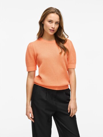 VILA Sweater 'VIDalo' in Orange: front