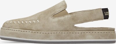 LOTTUSSE Slip on ' Deportivo ' en taupe, Vue avec produit