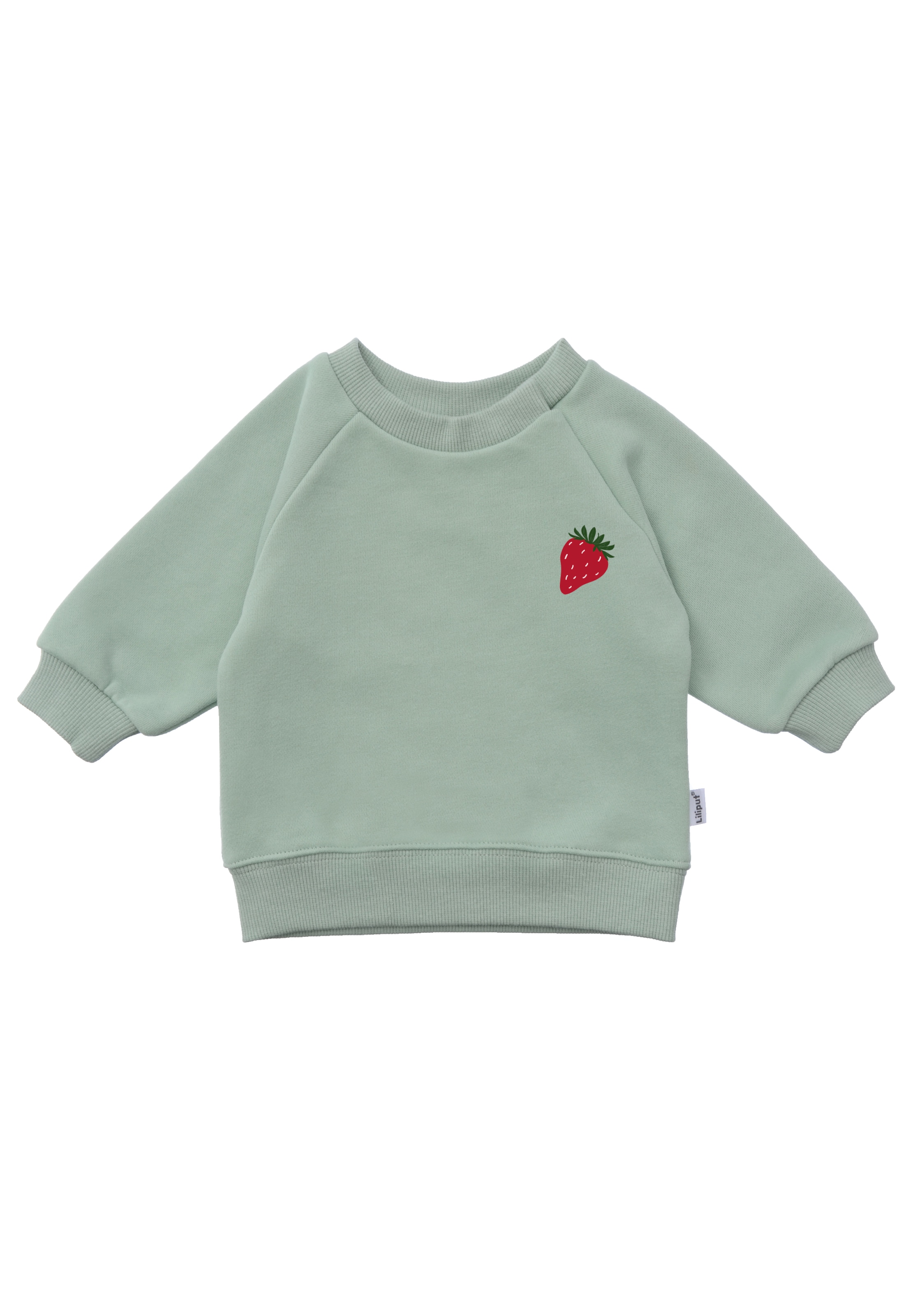 LILIPUT Sweatshirt 'Erdbeere' in Green: front