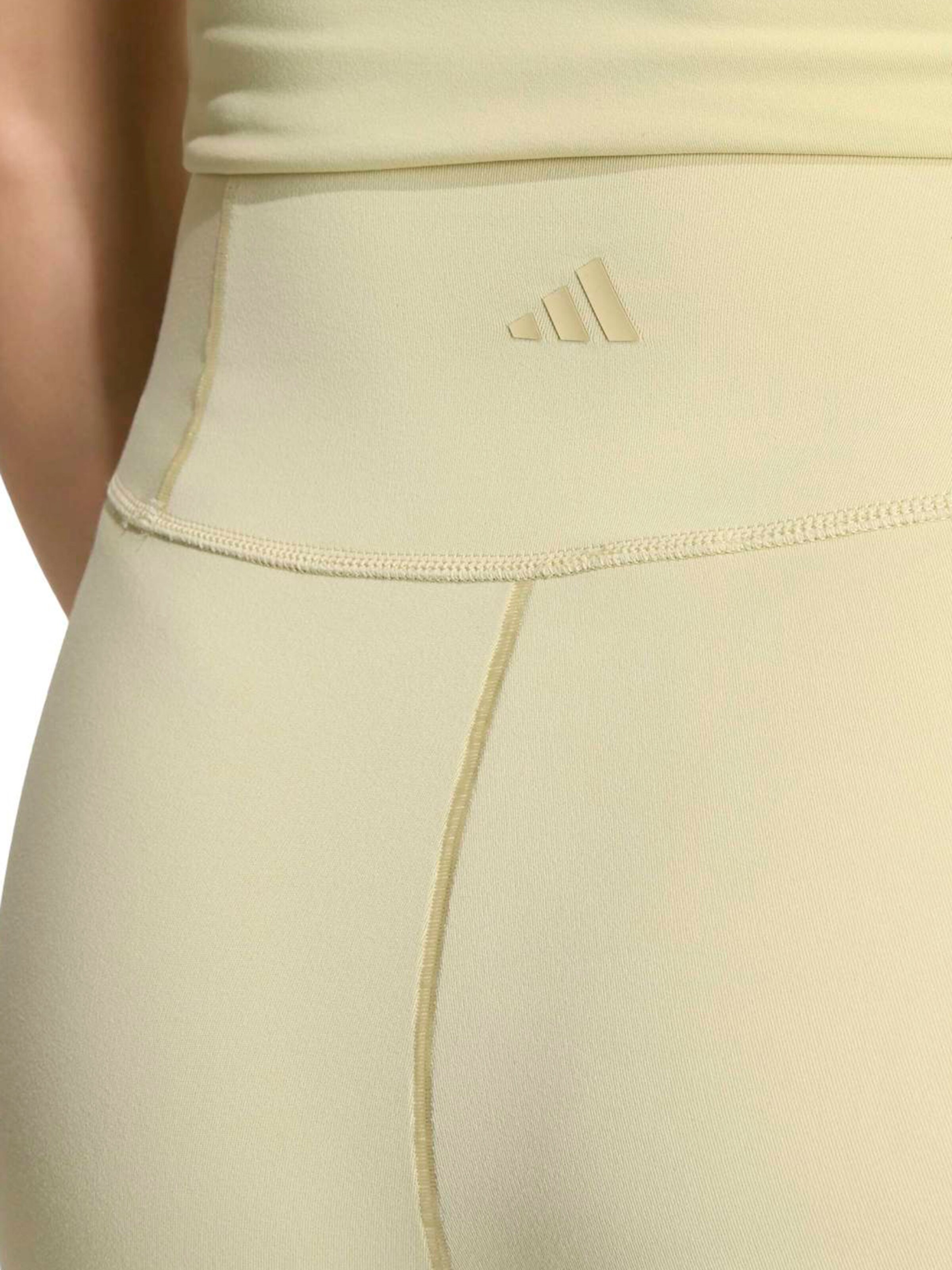 ADIDAS PERFORMANCE Skinny Sportnadrágok 'All Me' - sárga