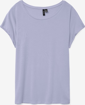 VERO MODA Koszulka 'VMAVA' w kolorze fioletowy: przód