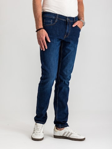 Tapered Jeans di MUSTANG in blu