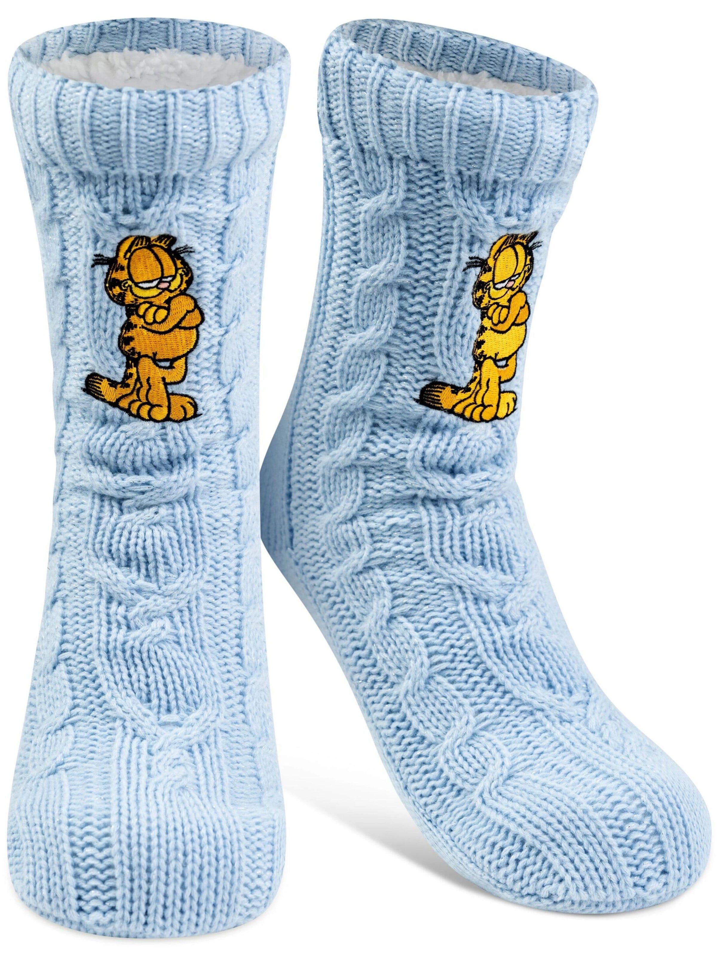 GARFIELD Socks 'Hüttensocken' in Blue: front