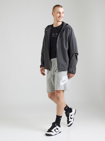 Nike Sportswear Loosefit Παντελόνι 'CLUB ALUMNI' σε γκρι