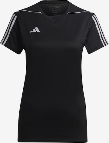 ADIDAS PERFORMANCE - Camiseta de fútbol 'Tiro 23 League' en negro: frente