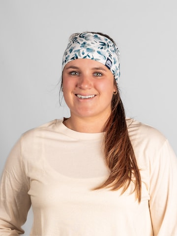 WESORA GmbH Stirnband 'Cotton Headband'‌‌‌‌‌ in Blau: Vorderseite