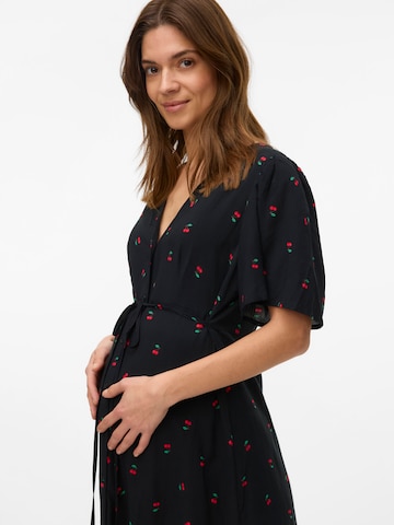 Vero Moda Maternity Shirt Dress 'VMMAlba' in Black
