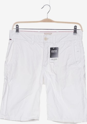 Tommy Jeans Shorts 31 in Weiß: predná strana