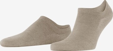 FALKE Füßlinge 'ClimaWool' in Beige: Vorderseite