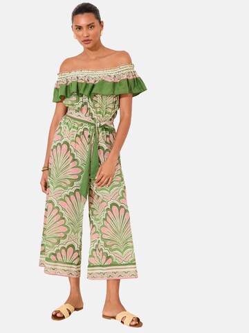 Lipsy Jumpsuit in Groen: voorkant