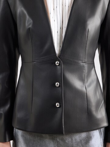 HUGO Φθινοπωρινό και ανοιξιάτικο μπουφάν 'Asphi-1' σε μαύρο