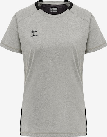 Hummel Performance Shirt 'Cima' in Grey: front