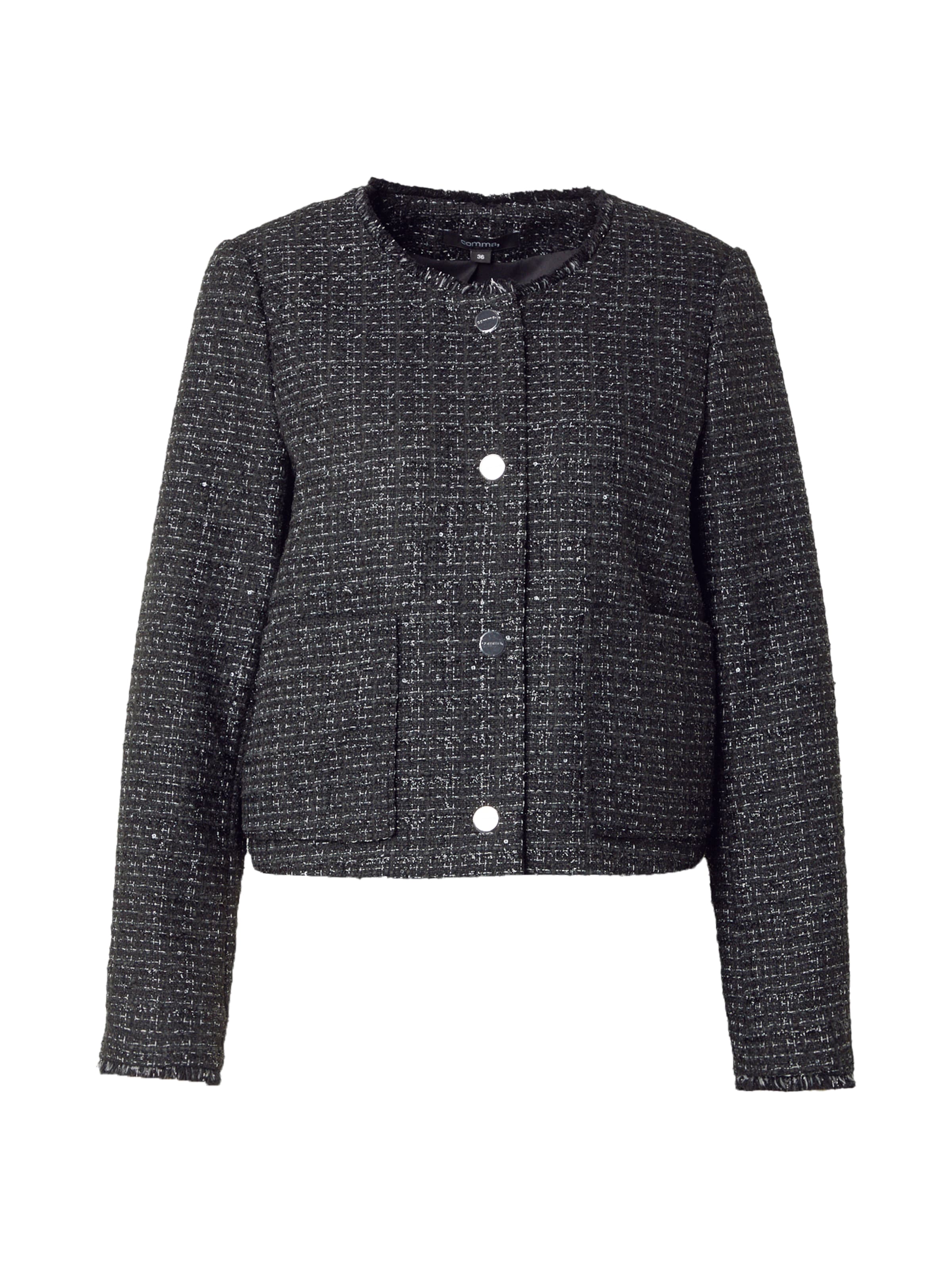 COMMA Marynarka w kolorze czarny: przód