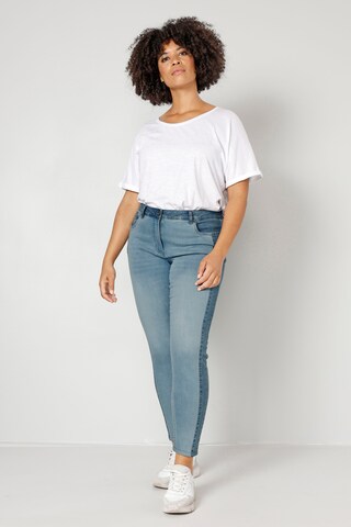 Loosefit Jean Angel of Style en bleu