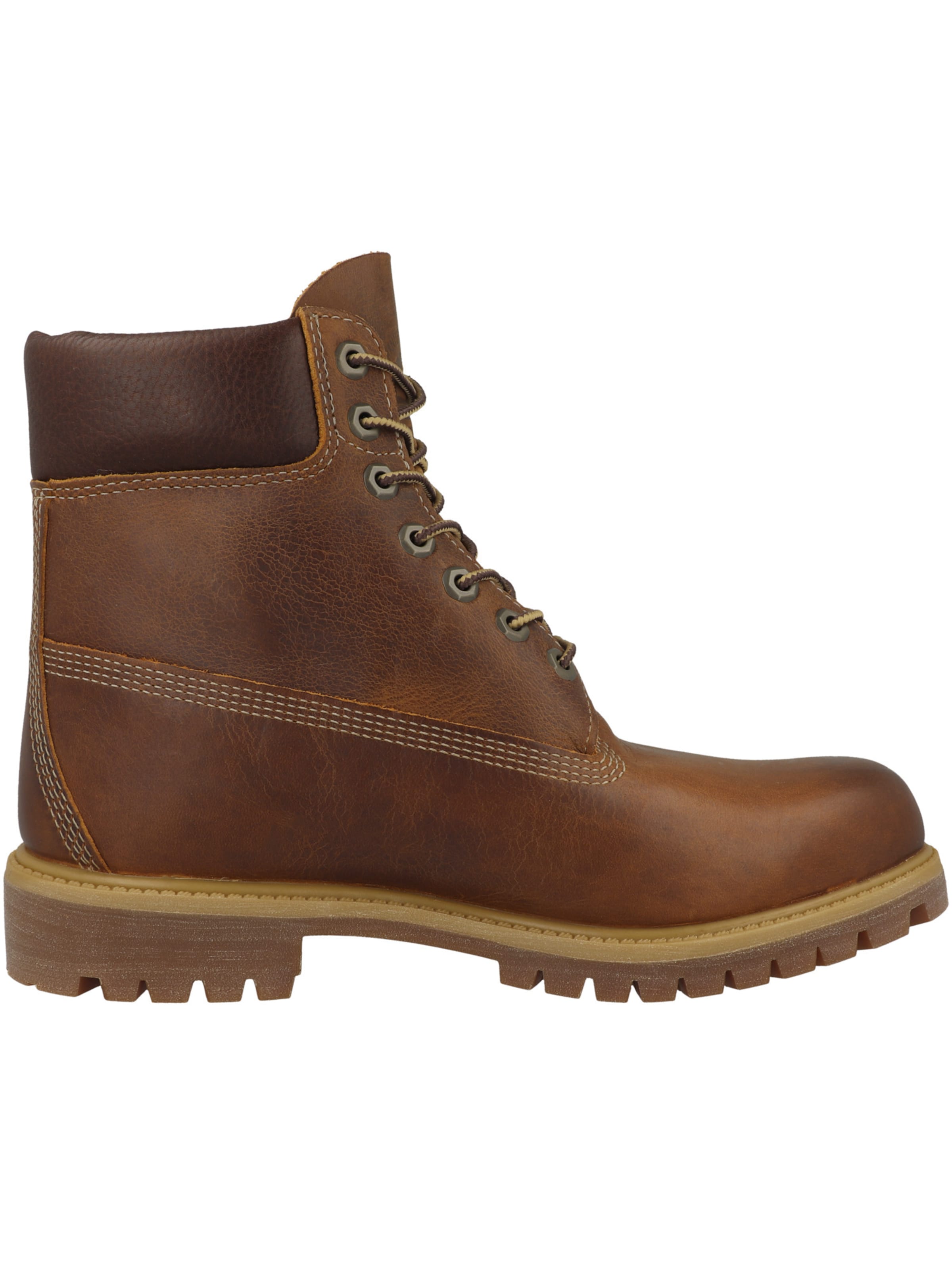TIMBERLAND Schnürboots in Braun