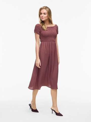 VILA Dress 'VIRita' in Brown
