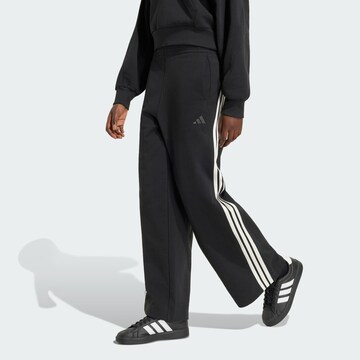 ADIDAS SPORTSWEAR Loosefit Sportnadrágok - fekete: elől