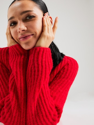 DRYKORN Sweater 'LYNETTE' in Red