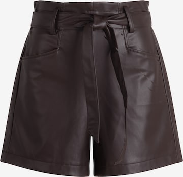zero Trousers in Brown: front