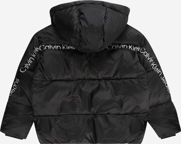 Calvin Klein Jeans Jacke in Schwarz