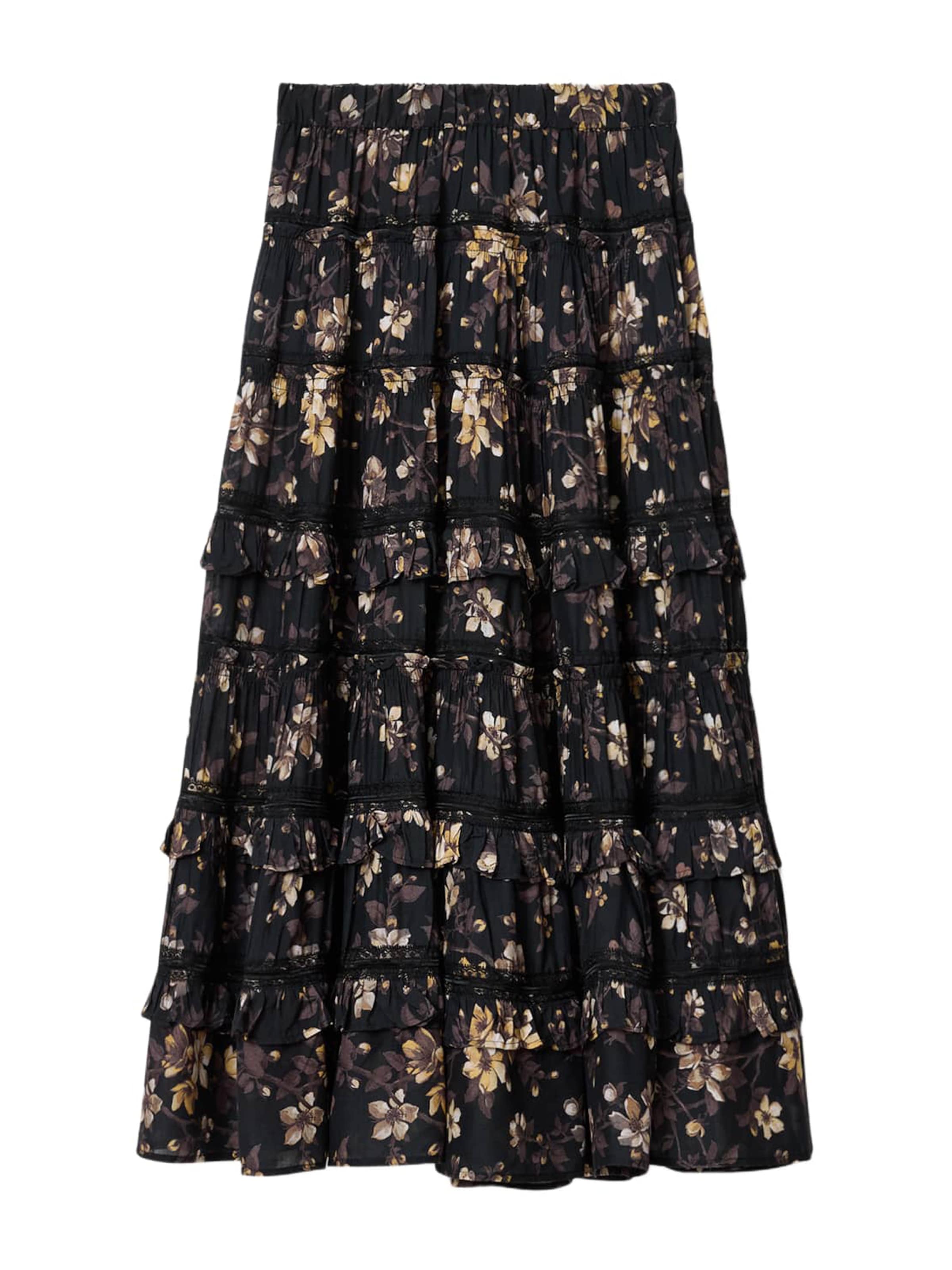 AllSaints Φούστα 'TALIA' σε μαύρο: μπροστά