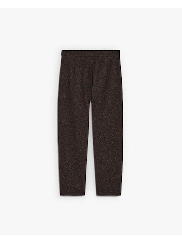 Barrel Pantaloni 'Knitty' de la Scalpers pe maro: spate