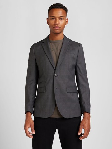 SELECTED HOMME Slim fit Suit Jacket 'SLHNEIL' in Grey: front