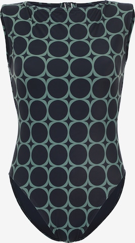 VIVIDJednodijelni kupaći kostim - plava boja: prednji dio