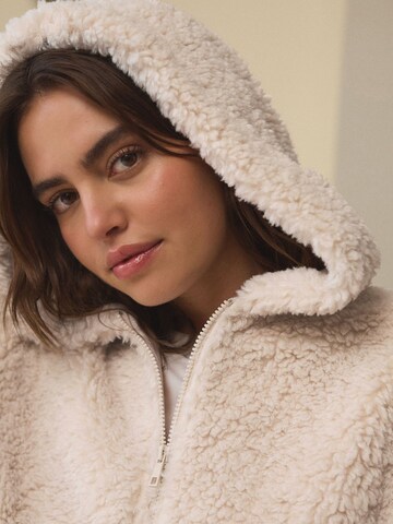 Next Sweatjacke in Beige