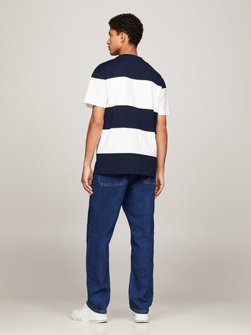 T-Shirt 'Letterman' Tommy Jeans en bleu