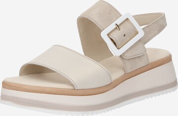 GABOR Sandals in Beige: front