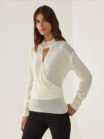 Hiccup Pullover in Beige
