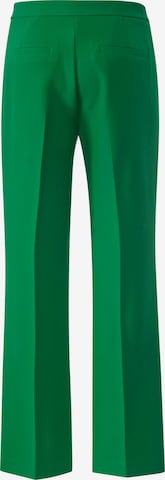 Bootcut Pantalon à plis Angel of Style en vert