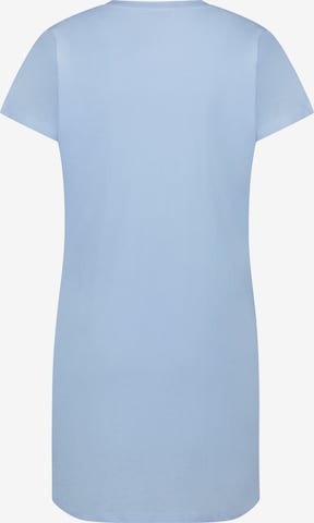 Hunkemöller Pajama Shirt in Blue