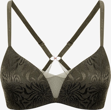 Marc & André Push-up Bra in Green: front