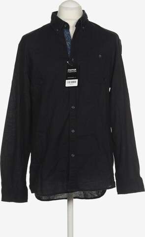 QUIKSILVER Button Up Shirt in L in Black: front