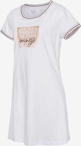 VIVANCE - Camisola de pijama em branco