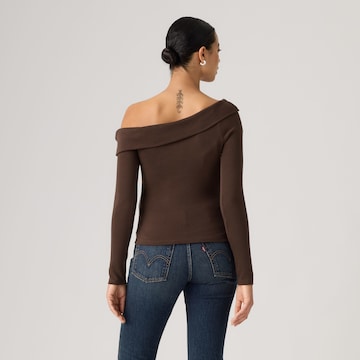 LEVI'S ® Тениска 'CLARA' в кафяво