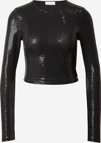 LeGer by Lena Gercke - Camiseta 'Kitty' en negro: frente